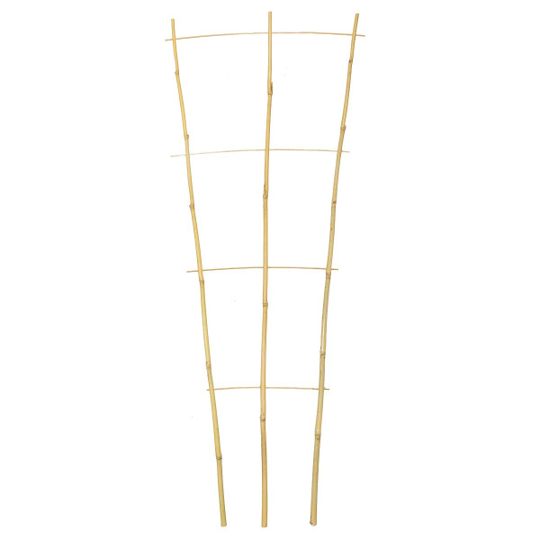 Бамбуковая решетка  3-х лучеваяя 120см, ширина-40см, 4 яруса  (Цена/10шт) (50)