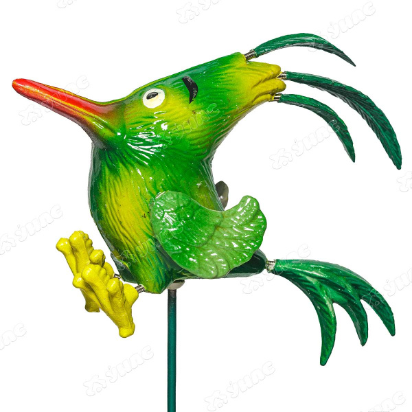 Штекер садовый Птичка с пружинками NA2065 (576)