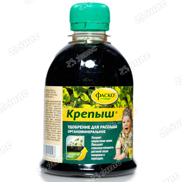 Удобрение жид. "КРЕПЫШ" универ. ОРГАНОминеральное 250мл   "ФАСКО"  х15 