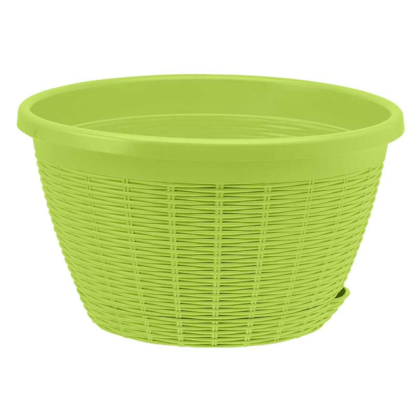 Кашпо Подвесное 4,5л фисташк без подвеса КШ-6447 ВМС х20