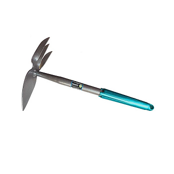 Мотыжка 030209 МКП-3-2 (лепесток+3зуб) металлик "Усадьба-Люкс" (10)