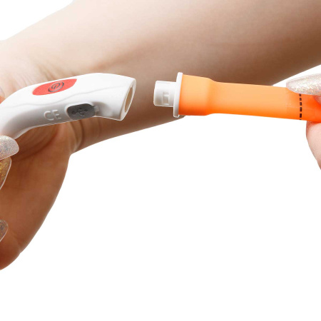 Ошейник 70*1,5см свет-ся 3реж микс USB NA2616 (144