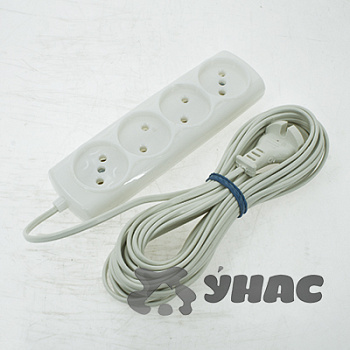 Удлинитель  Р16-009 овал 4 роз. 10м  0,5ШВВП   х35