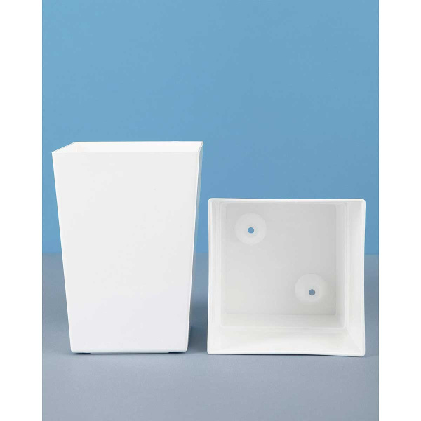 Кашпо Астра 3,5л белый ПластАвеню 