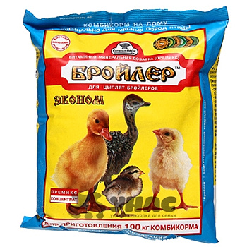 Премикс Бройлер 500 г для цыплят-бройлеров концентрат