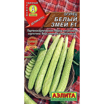 Огурец Белый змей китайский Аэлита Ц