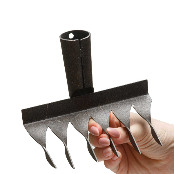 Грабли витые 6-ти зубчатые порошковый окрас б/ч