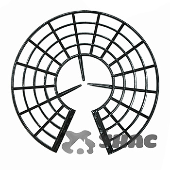 Подставка под Клубнику черная комплект 5шт КП(40)