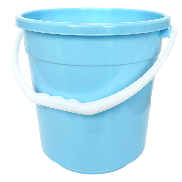Ведро 10л ЛАЙТ голубое б/крышки Беларусь321817