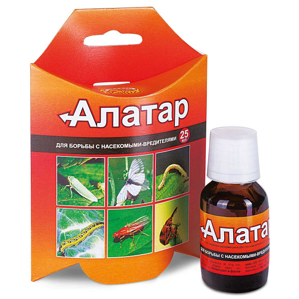 Алатар Двойная мощь 25мл от вредителей Ваше Хозяйство