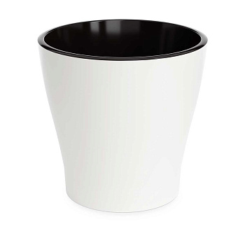 Горшок ЛЕЯ белый 10л двойной БШ8862 х8 