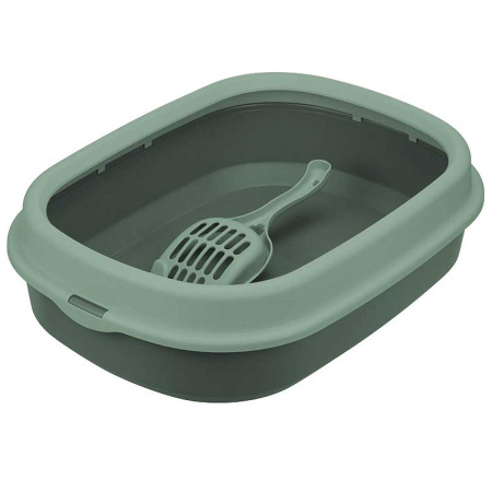 Лоток для кошек низкий борт + совок Нефрит М1832 х4