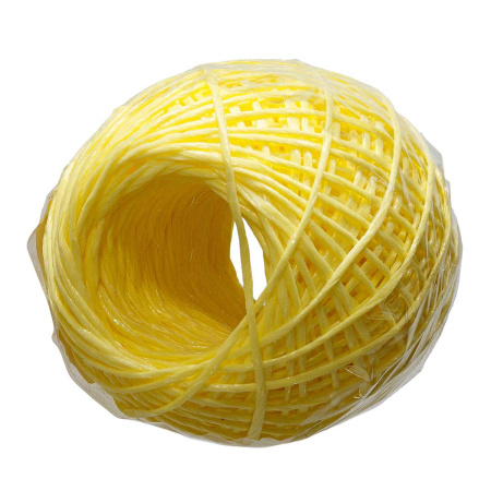 Шпагат полипропилен. желтый 100м 1000текс САДОВИТА