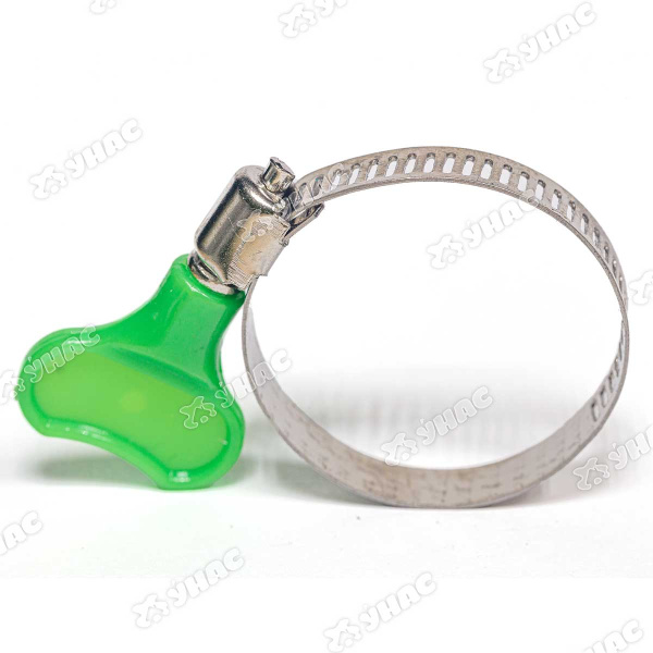 Хомут 21-38мм/8мм NA1772-4 бабочка пластик  (ЦЕНА за 100шт)