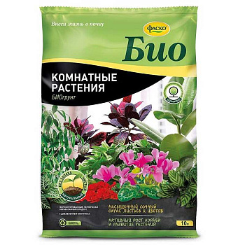 Грунт для комнатных растений 10 л. БИО ФАСКО 