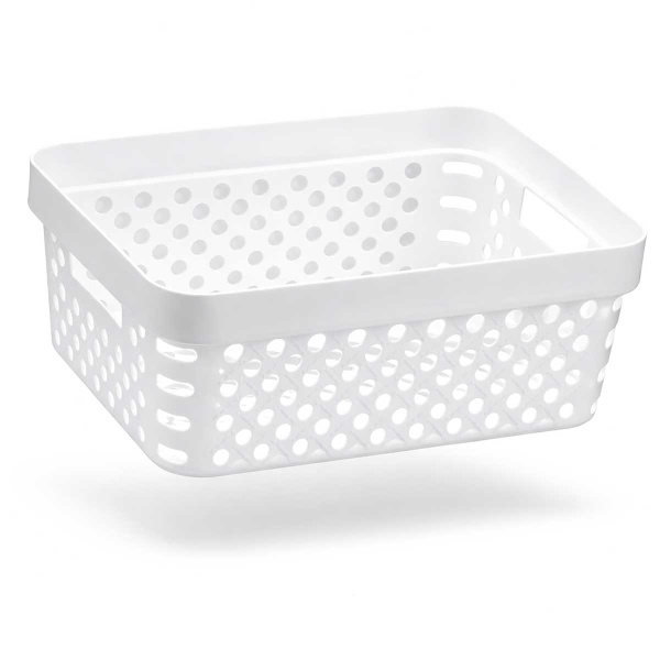 Корзина Eternity 36х27х14см 11л белая