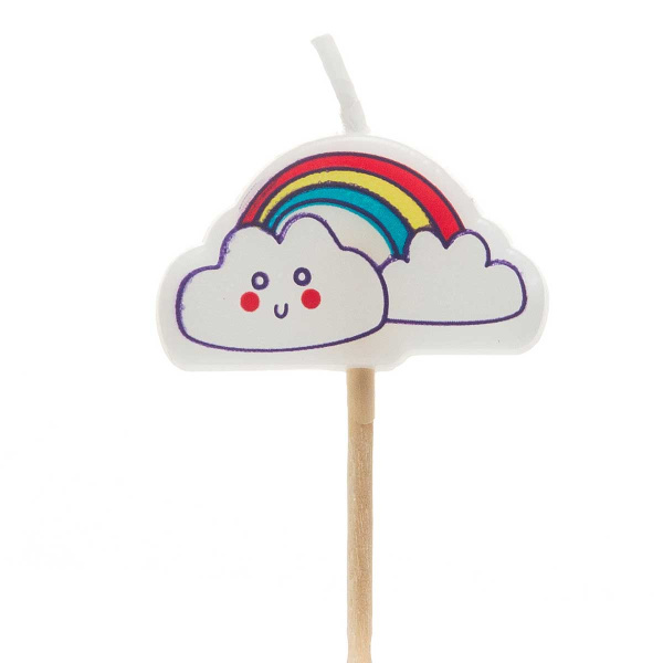 Свечи для торта NA2542 "Облако" 5шт в упаковке (360)