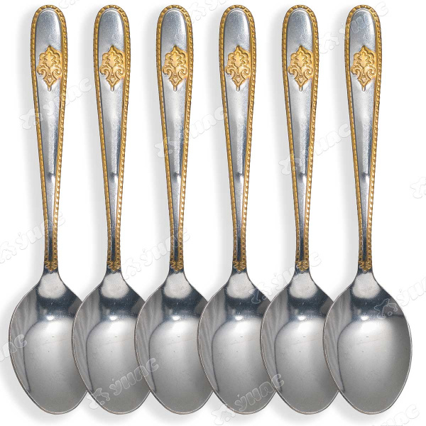 Ложка чайная NA1777-3 Вензель 6 шт. (100)
