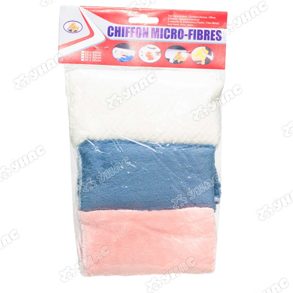 Салфетка-микрофибра NA1730/1728 25*30см 3шт (300/360)