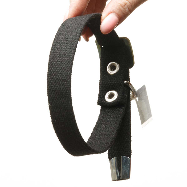 Ошейник брезент ширина 20 мм безразмерный 45 см