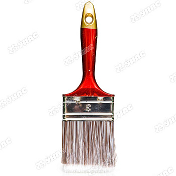 Кисть малярная плоская 75 мм-3" искуственная щетина NA1309-4