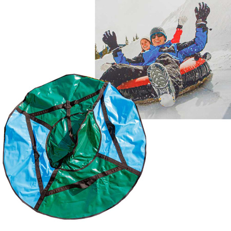 Санки "Ватрушка" D-1,4м Тент с молнией 