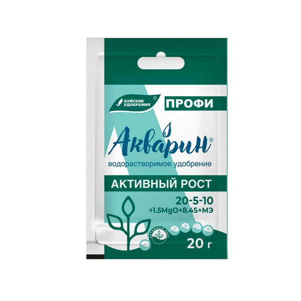 Акварин ПРОФИ "Активный рост"  20г БХЗ х60 