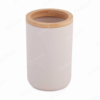 Стакан для зубных щеток БАМБУК БЕЖ БШ8053 (18) 