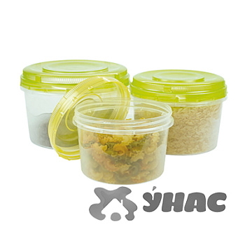 Набор емкостей для СВЧ (0,7+1+1,5л) БШ1211 (12)