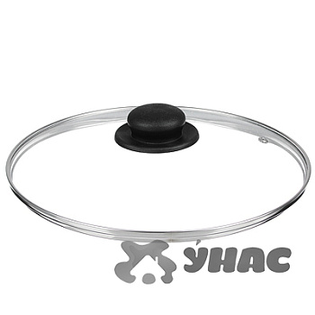 Крышка 26 см стеклянная 848-063