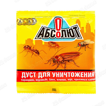 Абсолют дуст СУПЕР 100 г (пакет) АДС100х50