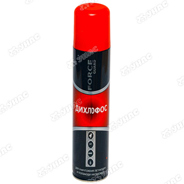 Дихлофос FORCE 180мл унив. без запаха х24
