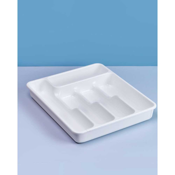 Лоток раздвижной белый Пласт-Авеню х5