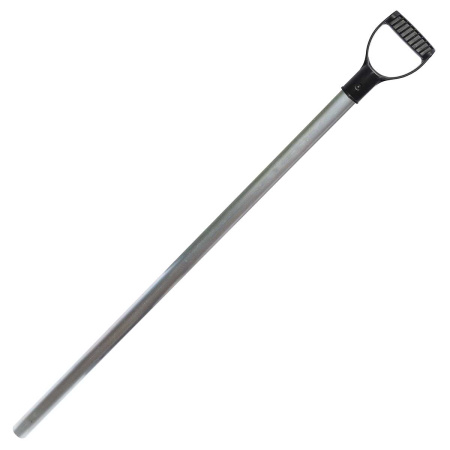 Черенок для лопаты алюминиевый D32 с V ручкой