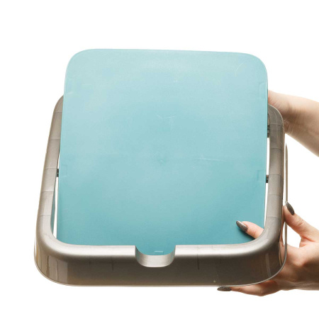 Контейнер для мусора Step 25 л зеленый бархат