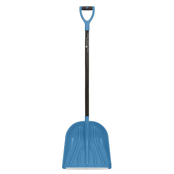Лопата снеговая пластик Про Макс Купец стеклопластиковый черенок в сборе 327009-00х5