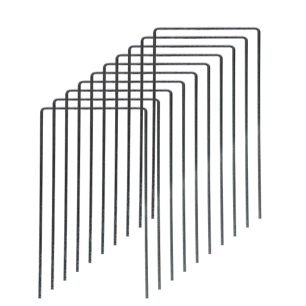 Скоба для укрывного материалла оцинкованная 200х100х200 мм.(10 в упак)