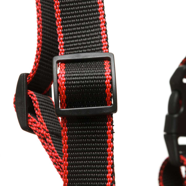 Шлея большая капрон-ватин ширина 25 мм  обхват шеи 60-80 см