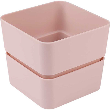 Кашпо Фиори 0,45л Пудровый КШ-0511 х24 