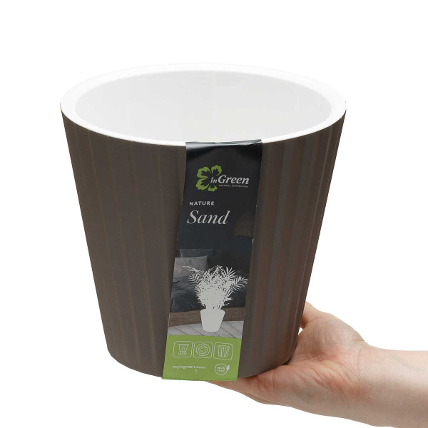 Горшок СЕНД D190 3,3л cо вст Француз платан х9 