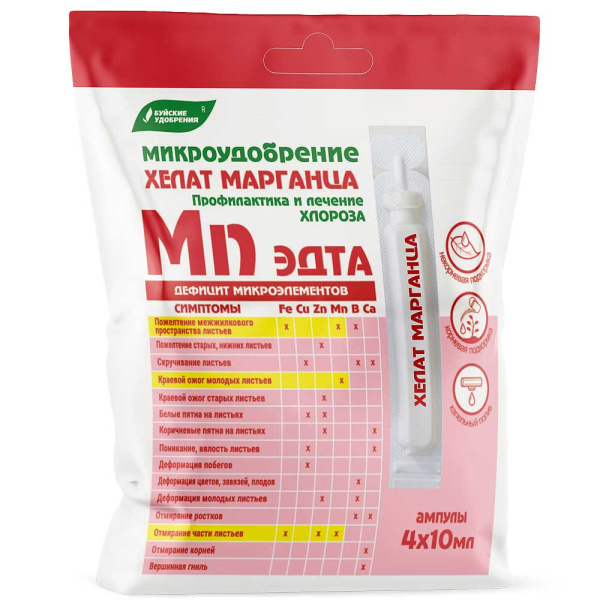 Хелат марганца (ампулы 4*10 мл) х6 