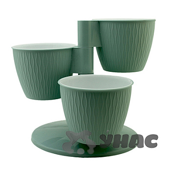 Каскад цветочный "Пирамида" мята Ливингрин (10) 