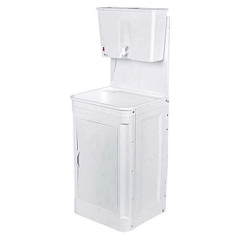 Умывальник-тумба пластиковый 17 л с подогревом ЭлБЭТ