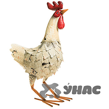 Фигурка садовая метал Курица 20*38см 16А-97(8)