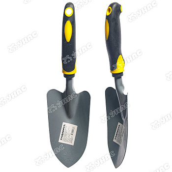 Совок посадочный (JD6026 А) широкий с пластиковой ручкой САДОВИТА