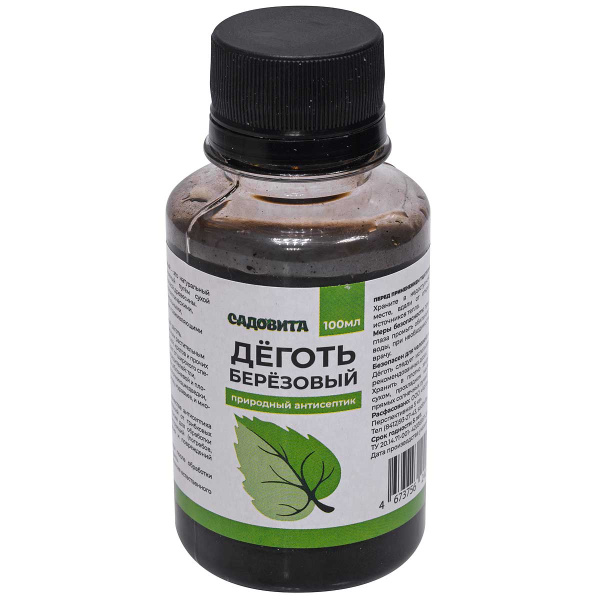 Деготь березовый 100мл САДОВИТА х64 