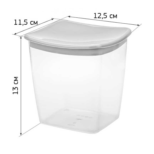 Емкость для сып прод Белый М1223 х18