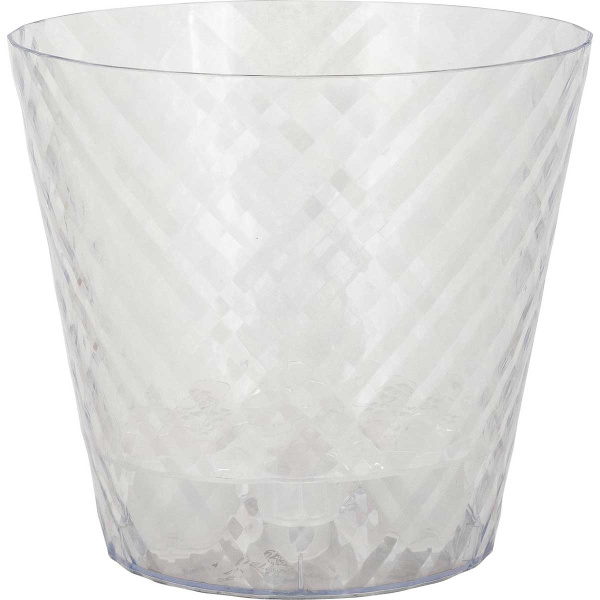 Горшок МАНХЕТТЕН 1,6 л со вставкой Прозрачная вода х20 