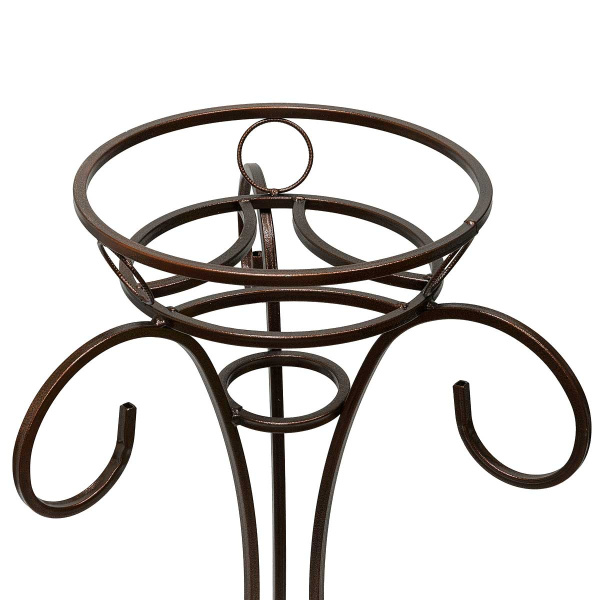 Подставка д/цветов "Кипарис" d=320мм Медь кованая Тверь