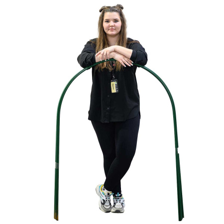 Дуга парниковая NEW , комплект из 6-ти штук, материал стальная трубка в ПВХ оболочке, длина 3м, ширина 1м, высота 1,2м САДОВИТА х 150